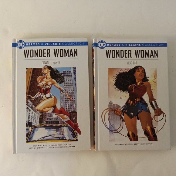 Lot Wonder Woman Year One - DC Comics Heroes & Villains Graphic Novel Collection - Picture 1 of 15